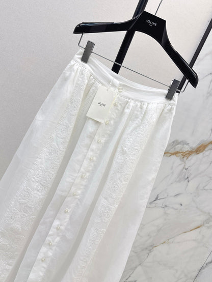 Celi 25fw embroidered skirt