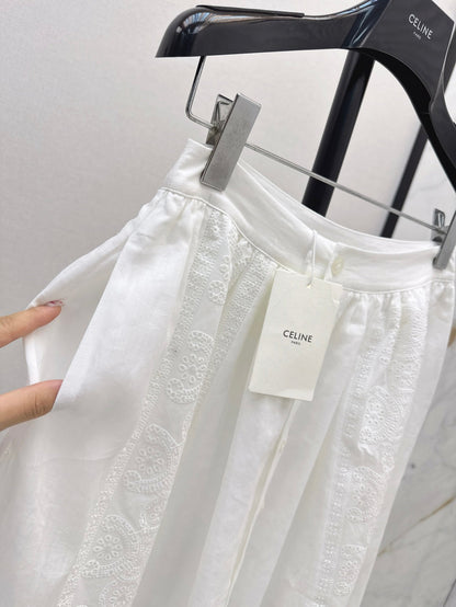 Celi 25fw embroidered skirt