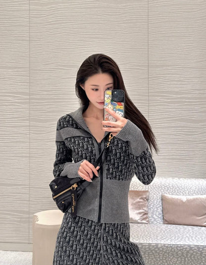 CD 25fw oblique reversible jacket