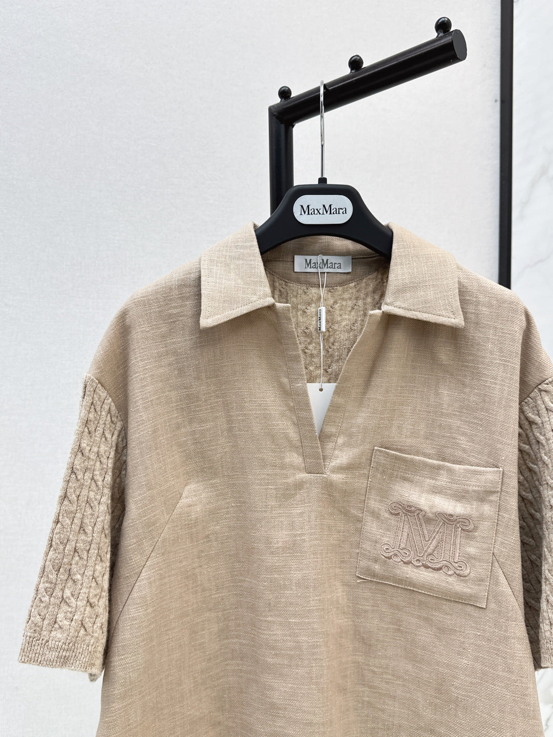 Max 25fw knitted shirt