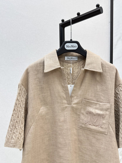 Max 25fw knitted shirt