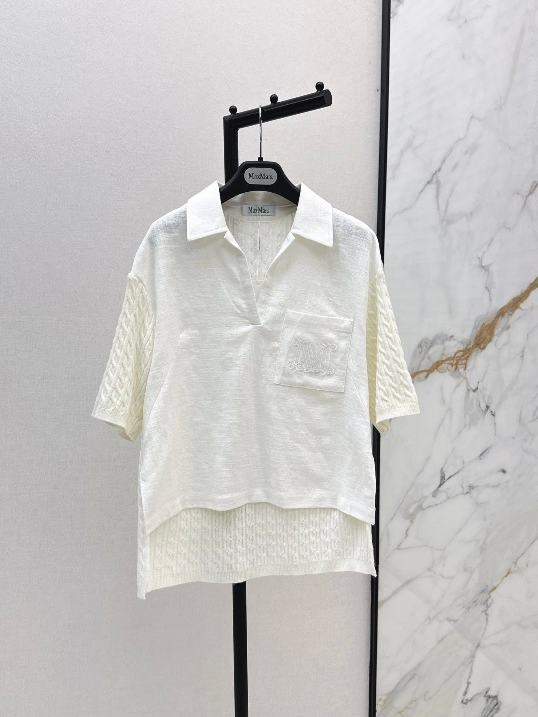 Max 25fw knitted shirt