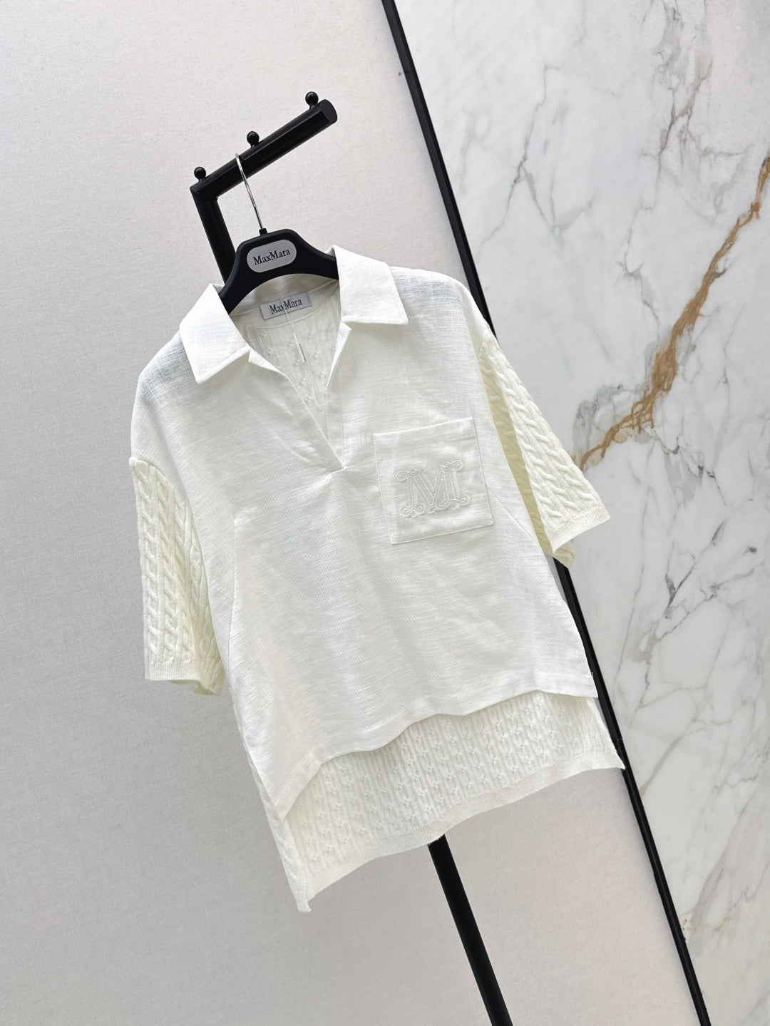 Max 25fw knitted shirt