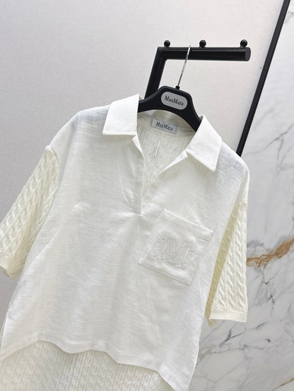Max 25fw knitted shirt
