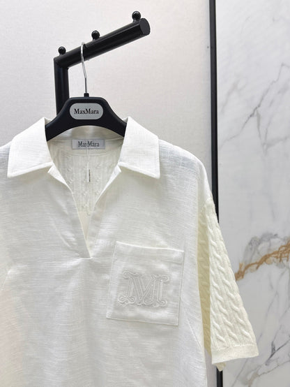 Max 25fw knitted shirt