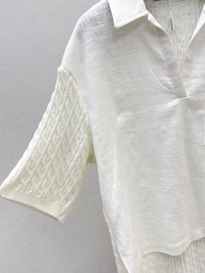Max 25fw knitted shirt