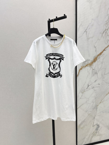 Louis 25ss printed dress