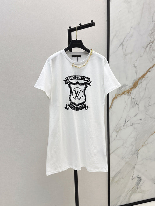 Louis 25ss printed dress