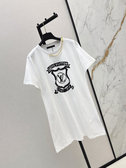 Louis 25ss printed dress