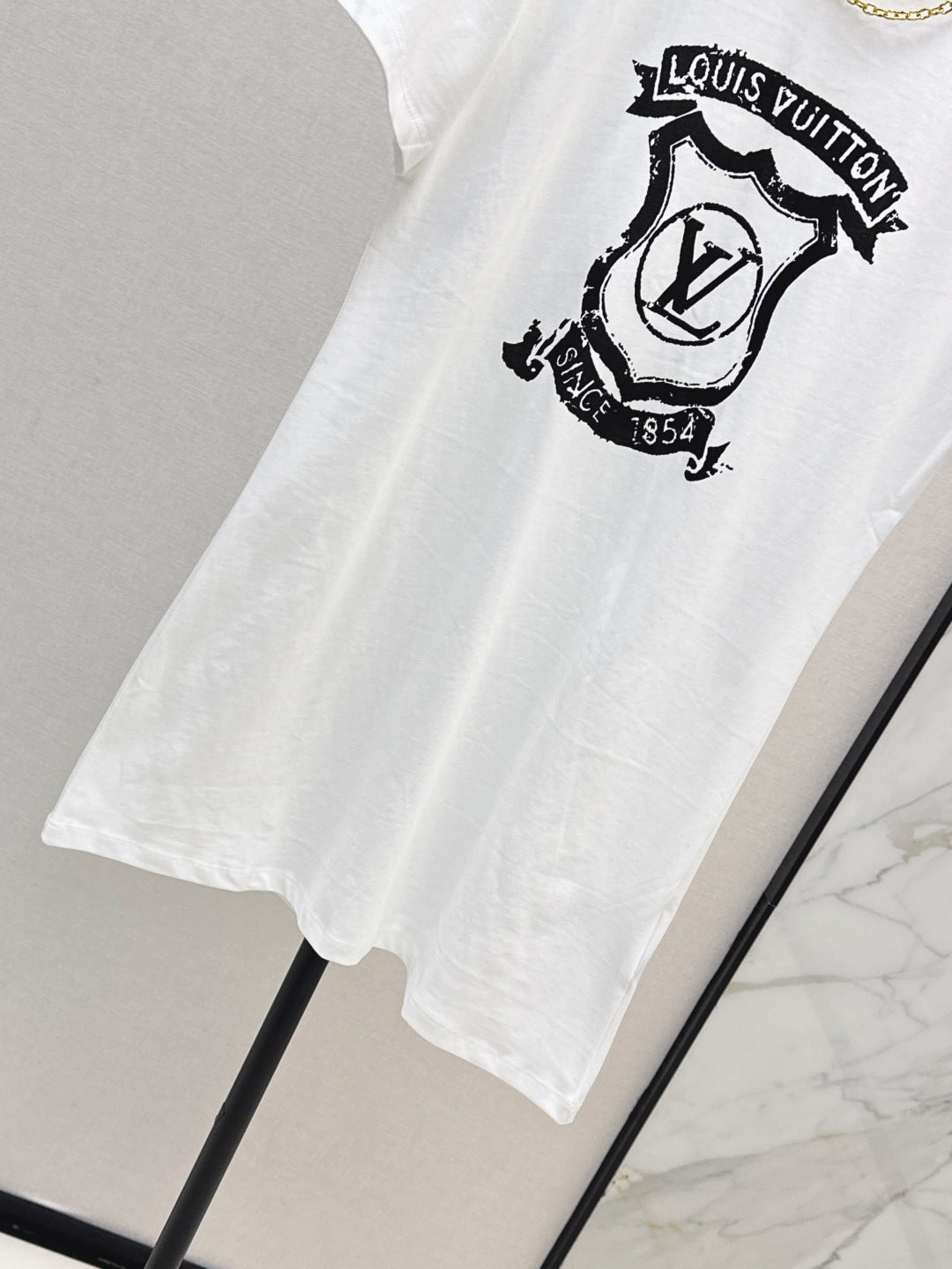 Louis 25ss printed dress