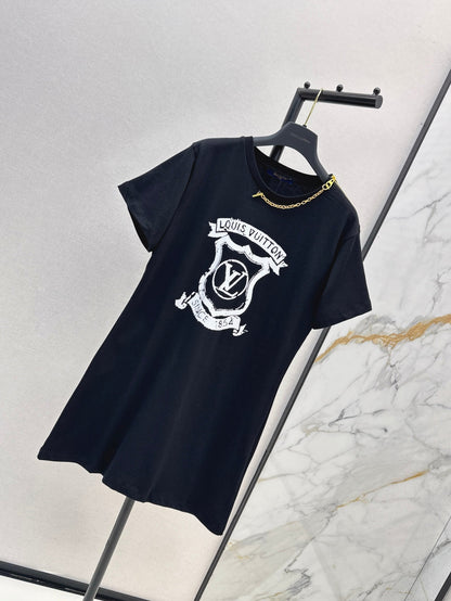 Louis 25ss printed dress