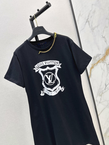 Louis 25ss printed dress