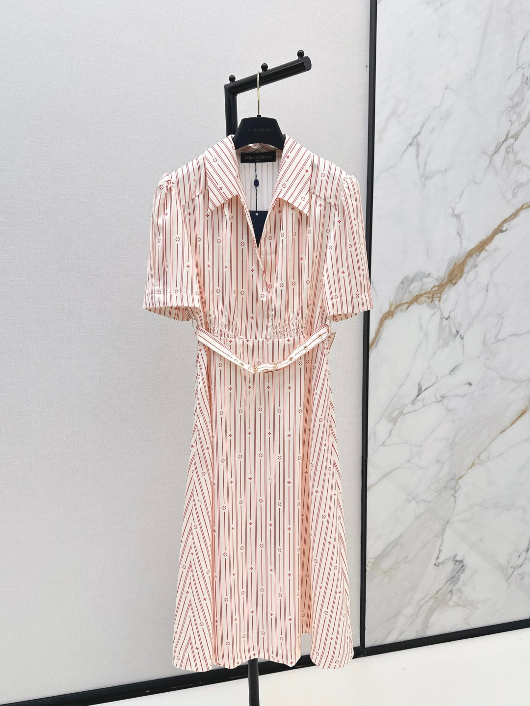 Louis 25fw printed dress