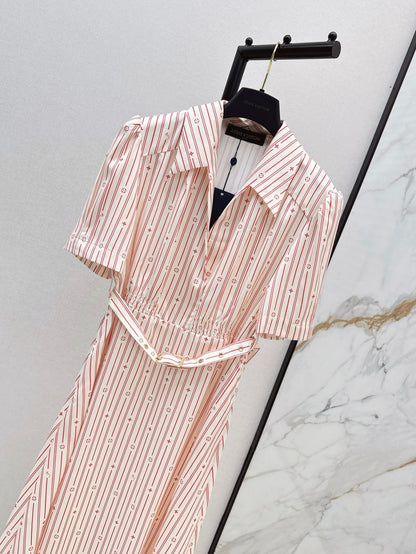 Louis 25fw printed dress