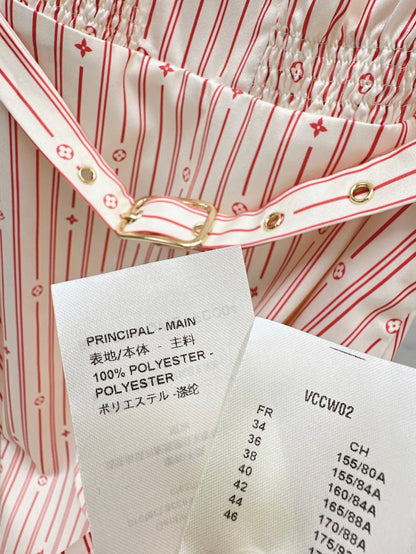 Louis 25fw printed dress
