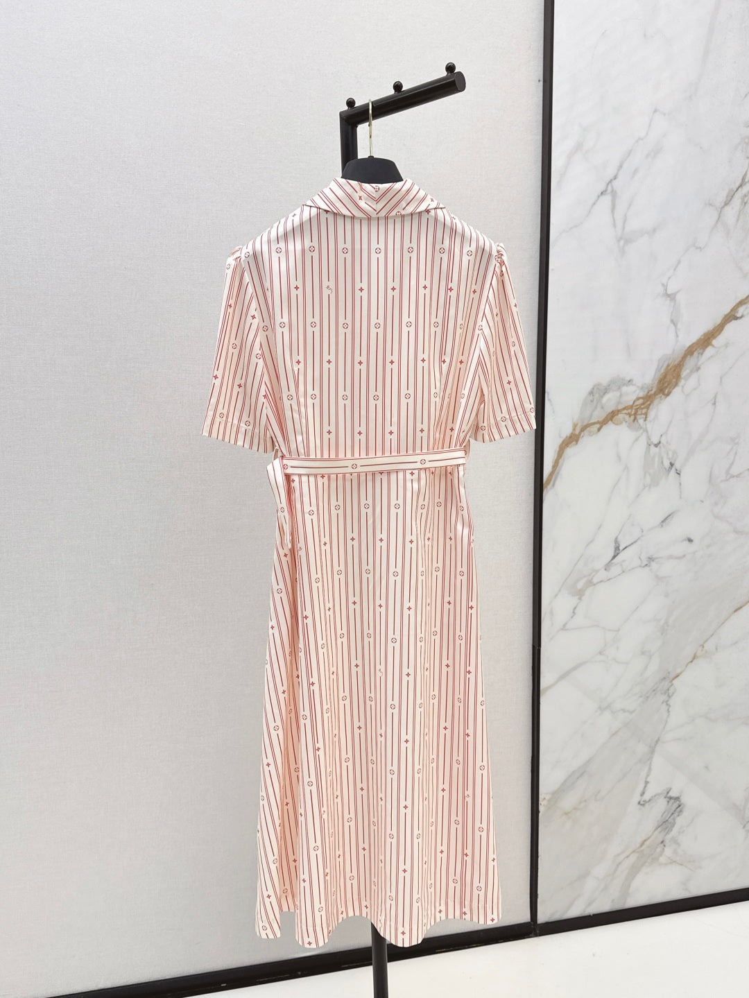 Louis 25fw printed dress