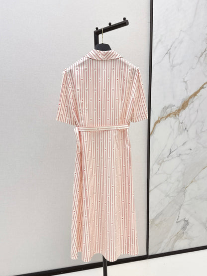 Louis 25fw printed dress