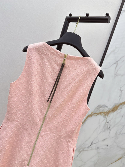 Louis 25fw jacquard dress