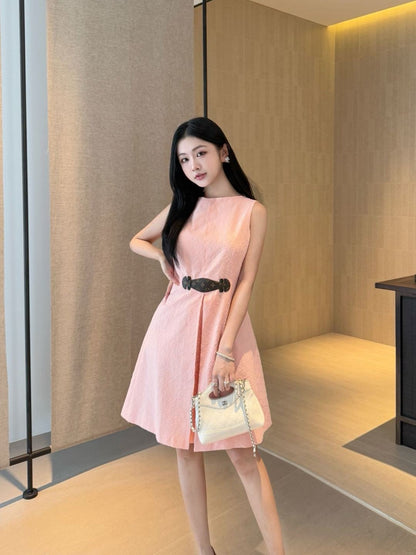 Louis 25fw jacquard dress