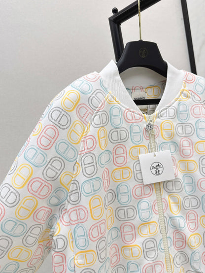 Herm 25fw printed jacket