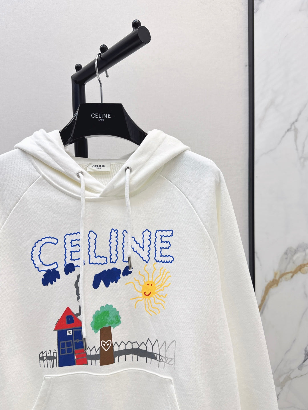 Celi 25fw printed hoodie