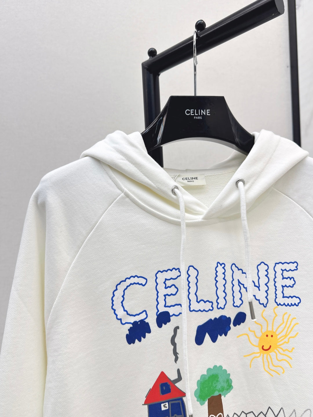Celi 25fw printed hoodie