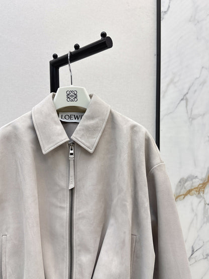 Loe 25fw suede jacket