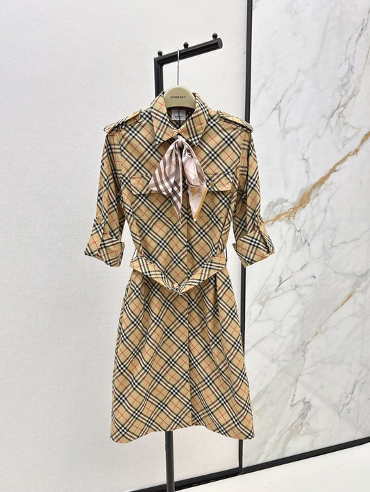 Bur 25fw shirt dress