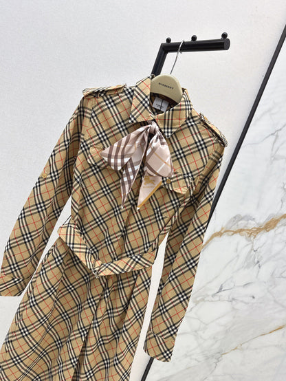 Bur 25fw shirt dress