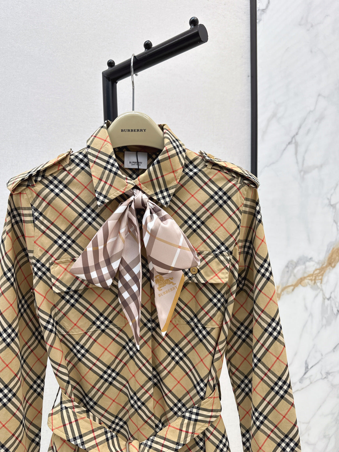 Bur 25fw shirt dress