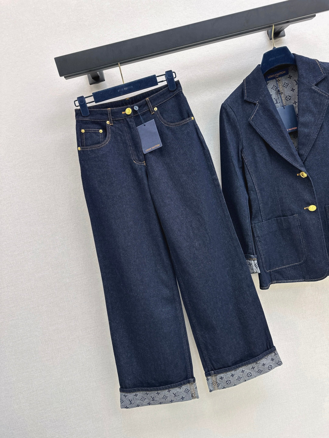 Louis 25fw jacquard jeans