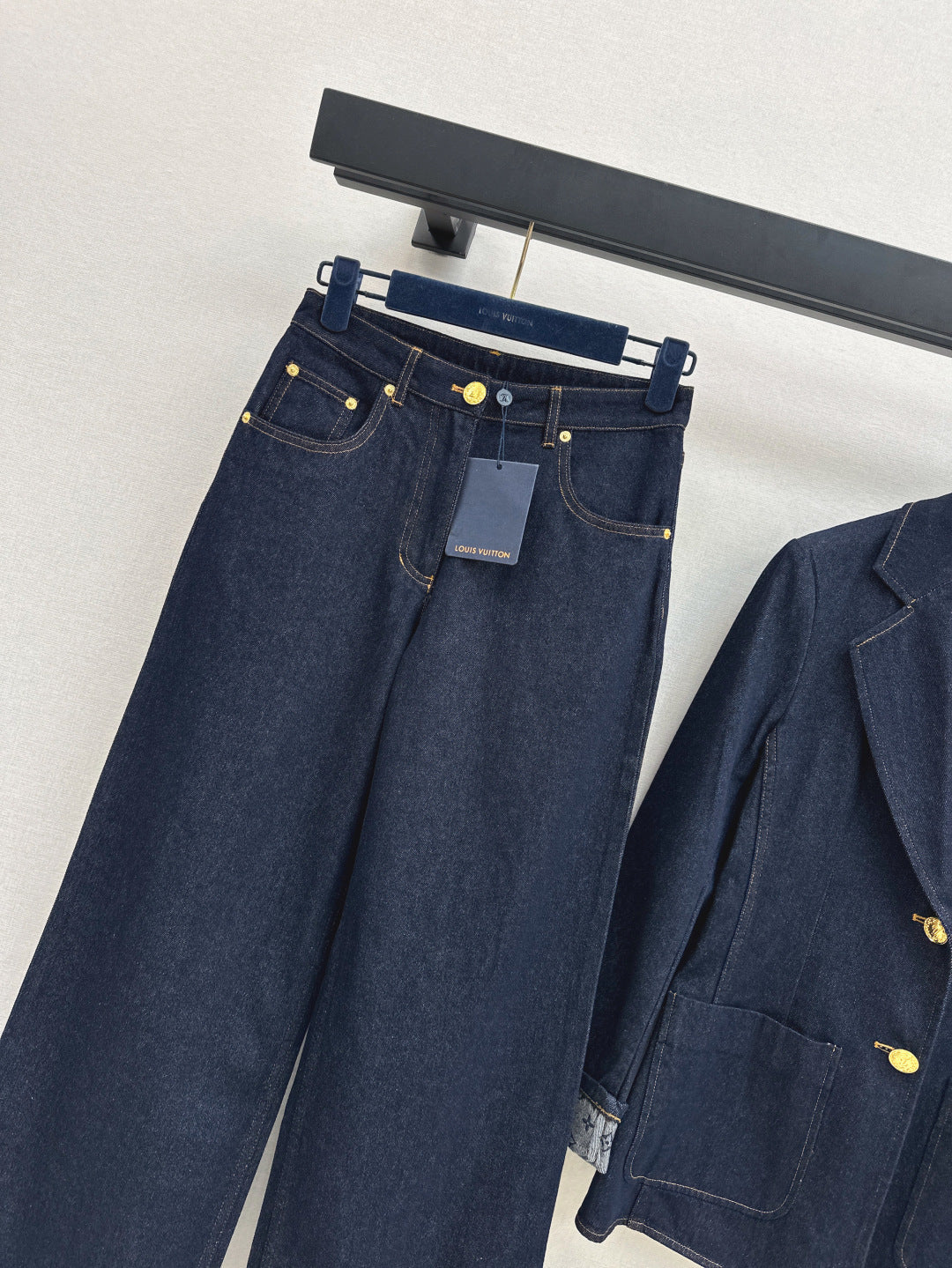 Louis 25fw jacquard jeans