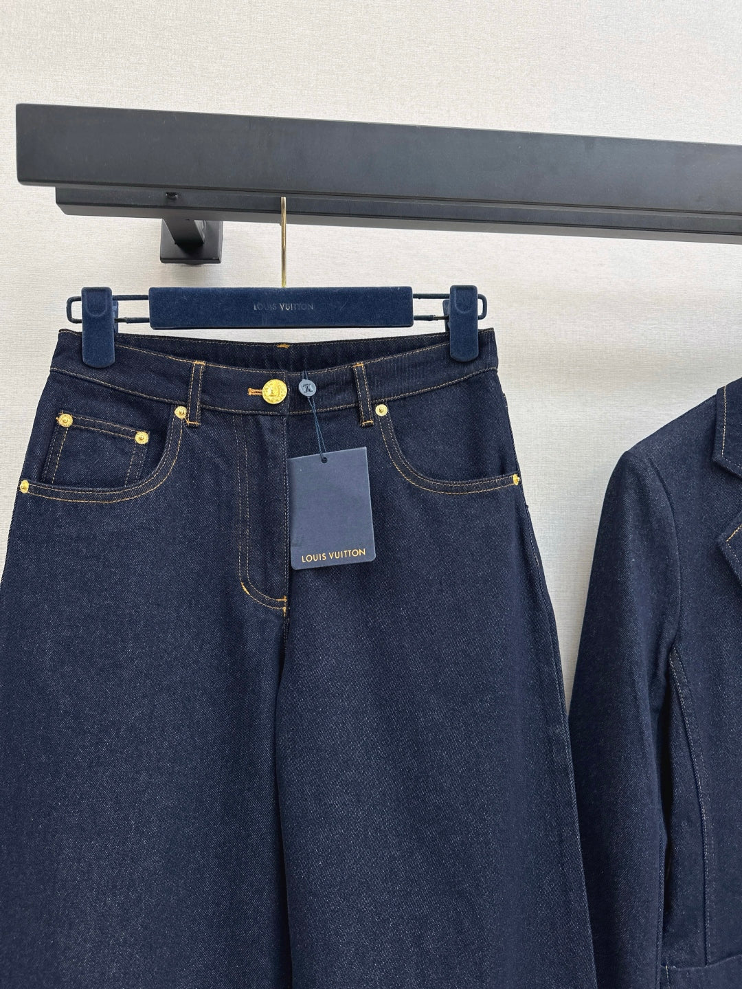 Louis 25fw jacquard jeans