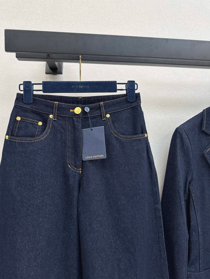 Louis 25fw jacquard jeans