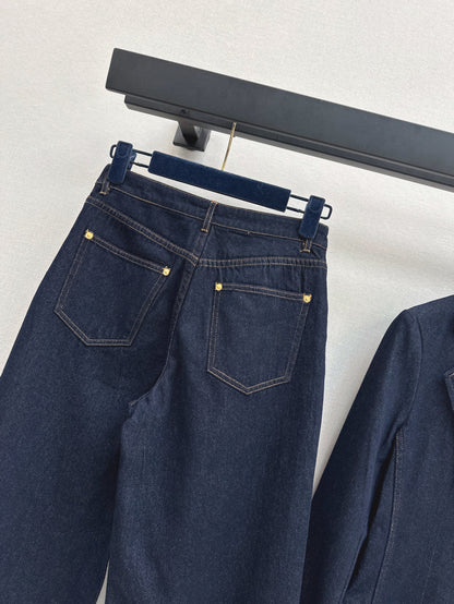 Louis 25fw jacquard jeans