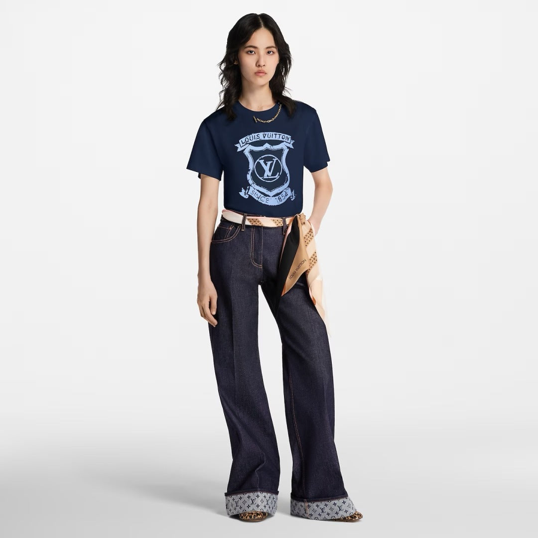 Louis 25fw jacquard jeans