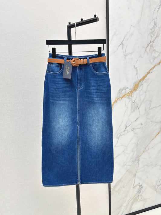 Ral 25fw denim skirt