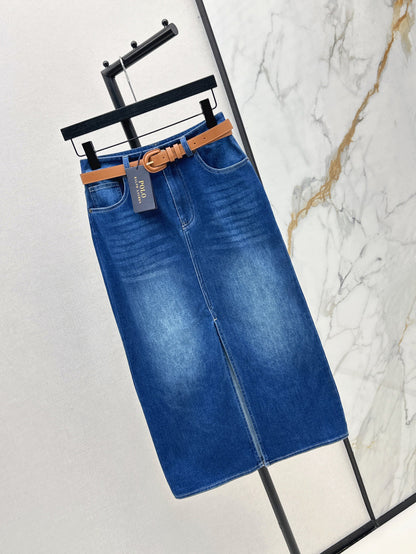 Ral 25fw denim skirt