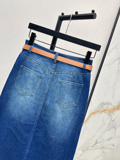 Ral 25fw denim skirt