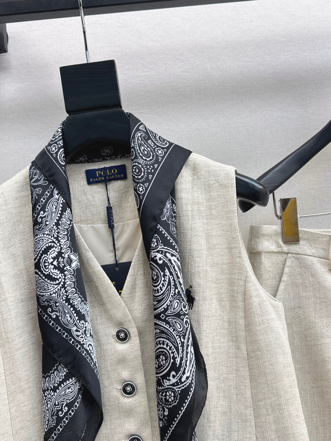 Ral 25ss linen suit