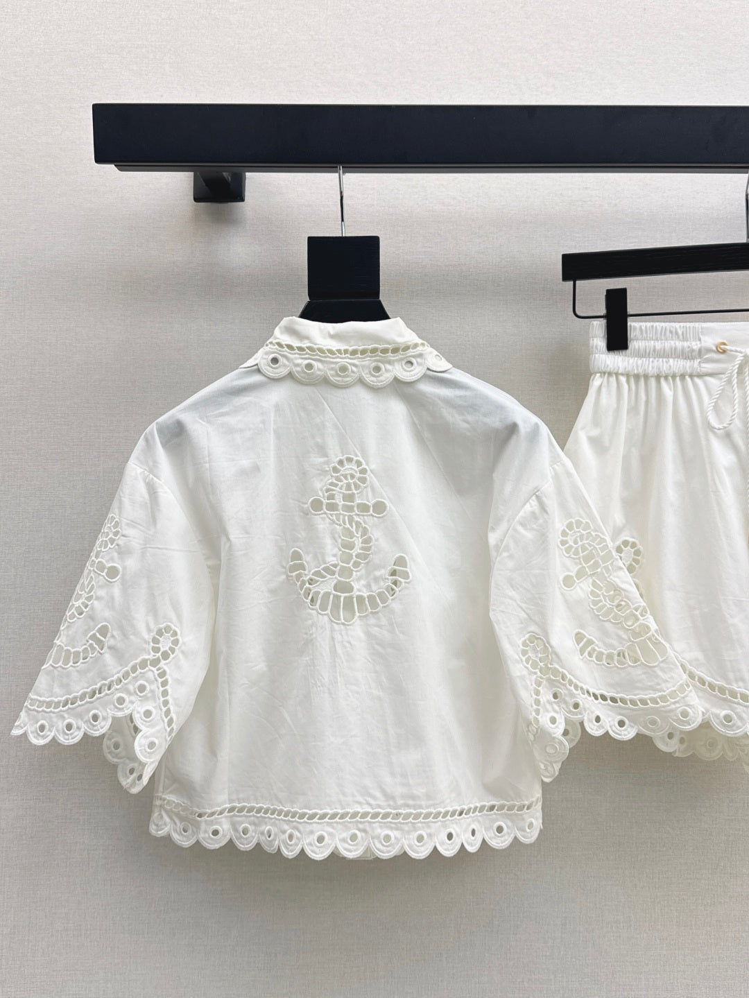 Zimm 25ss embroidered shirt