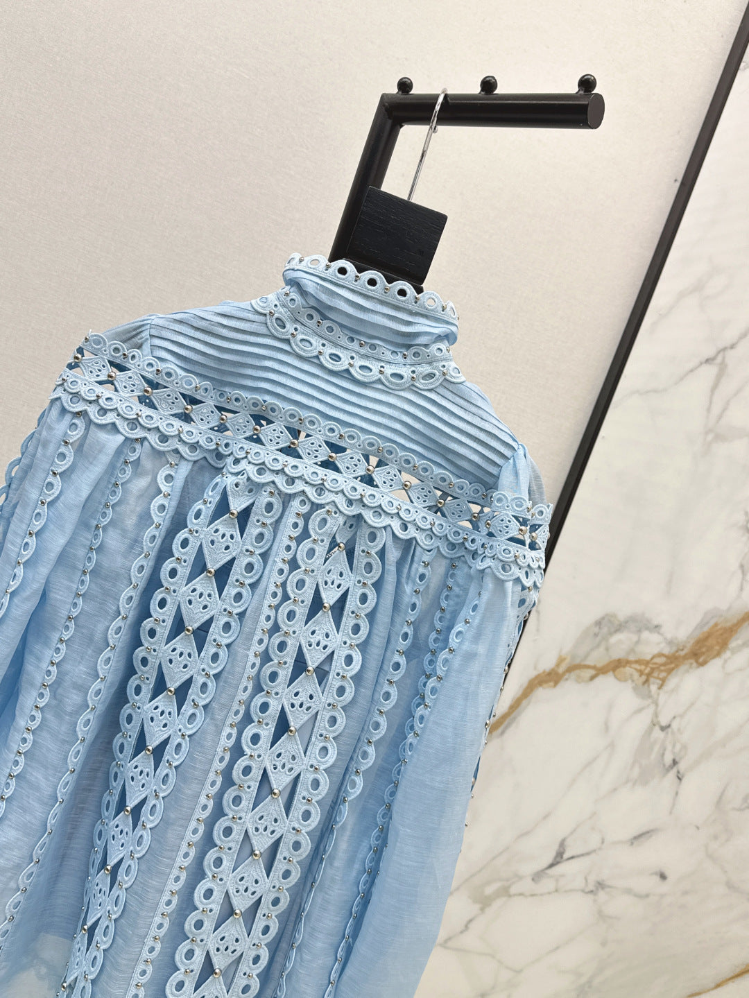 Zimm 25ss embroidered shirt
