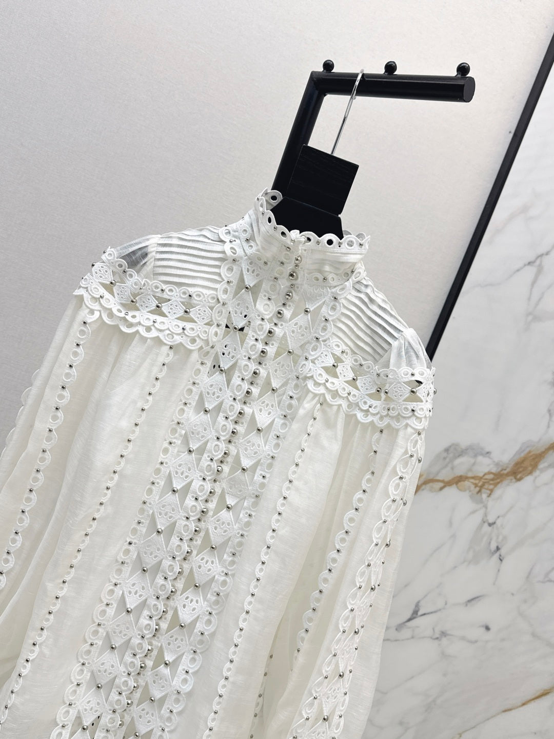 Zimm 25ss embroidered shirt