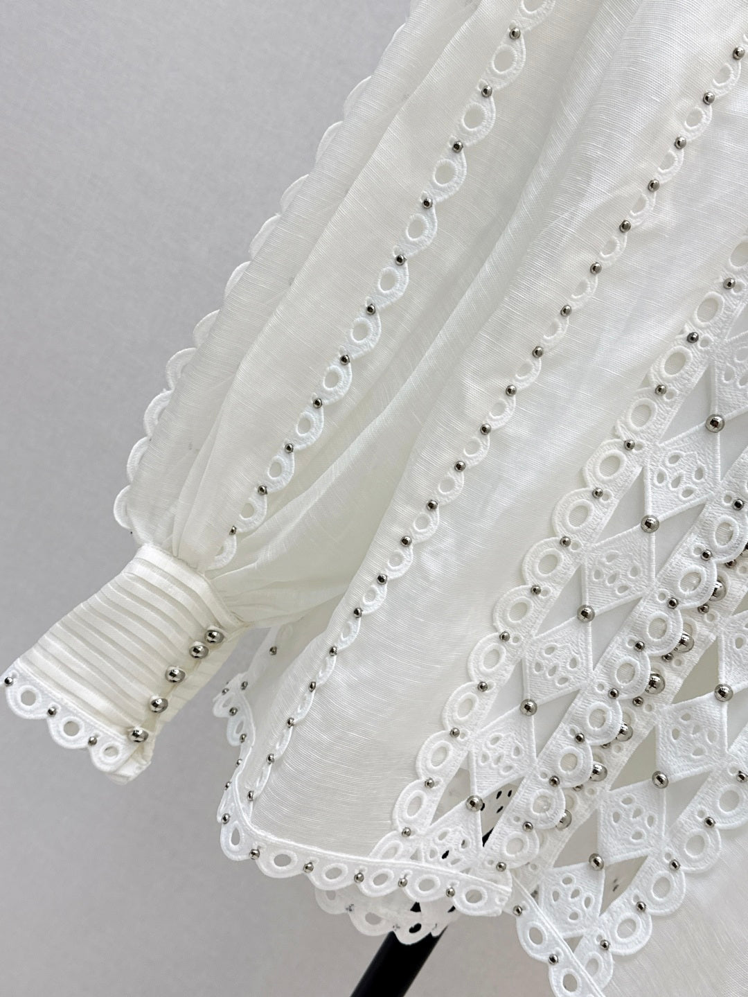 Zimm 25ss embroidered shirt
