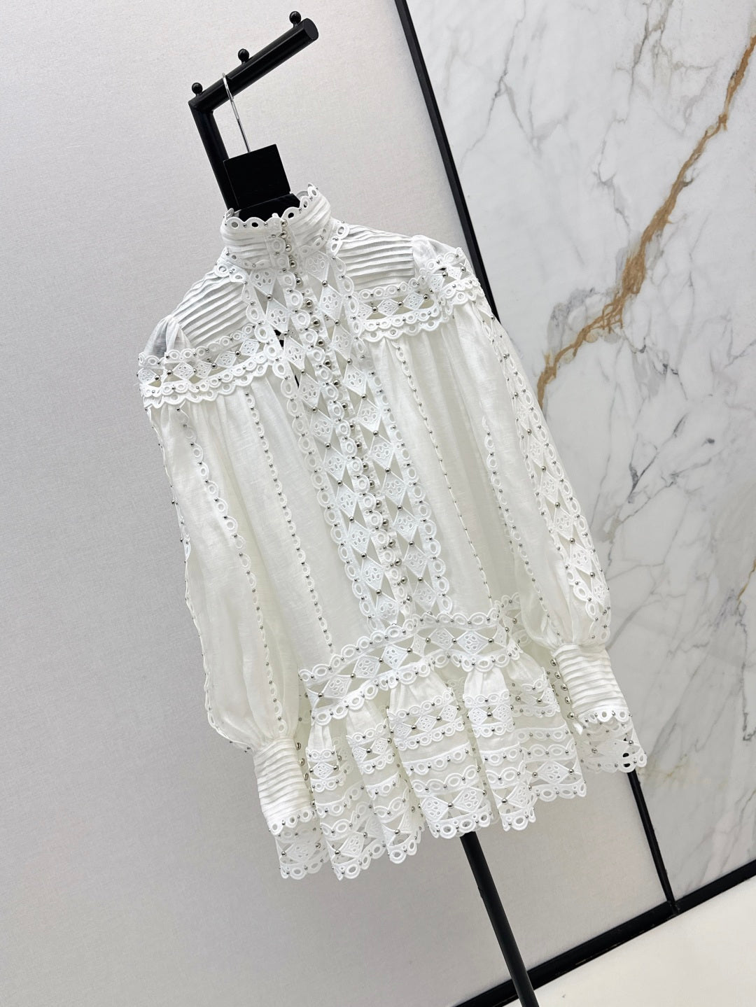 Zimm 25ss embroidered dress