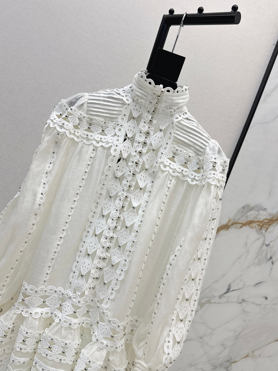 Zimm 25ss embroidered dress