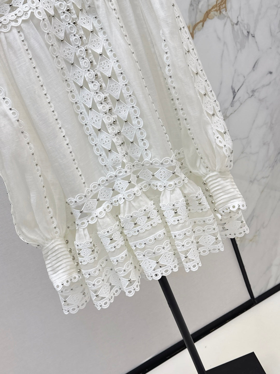 Zimm 25ss embroidered dress