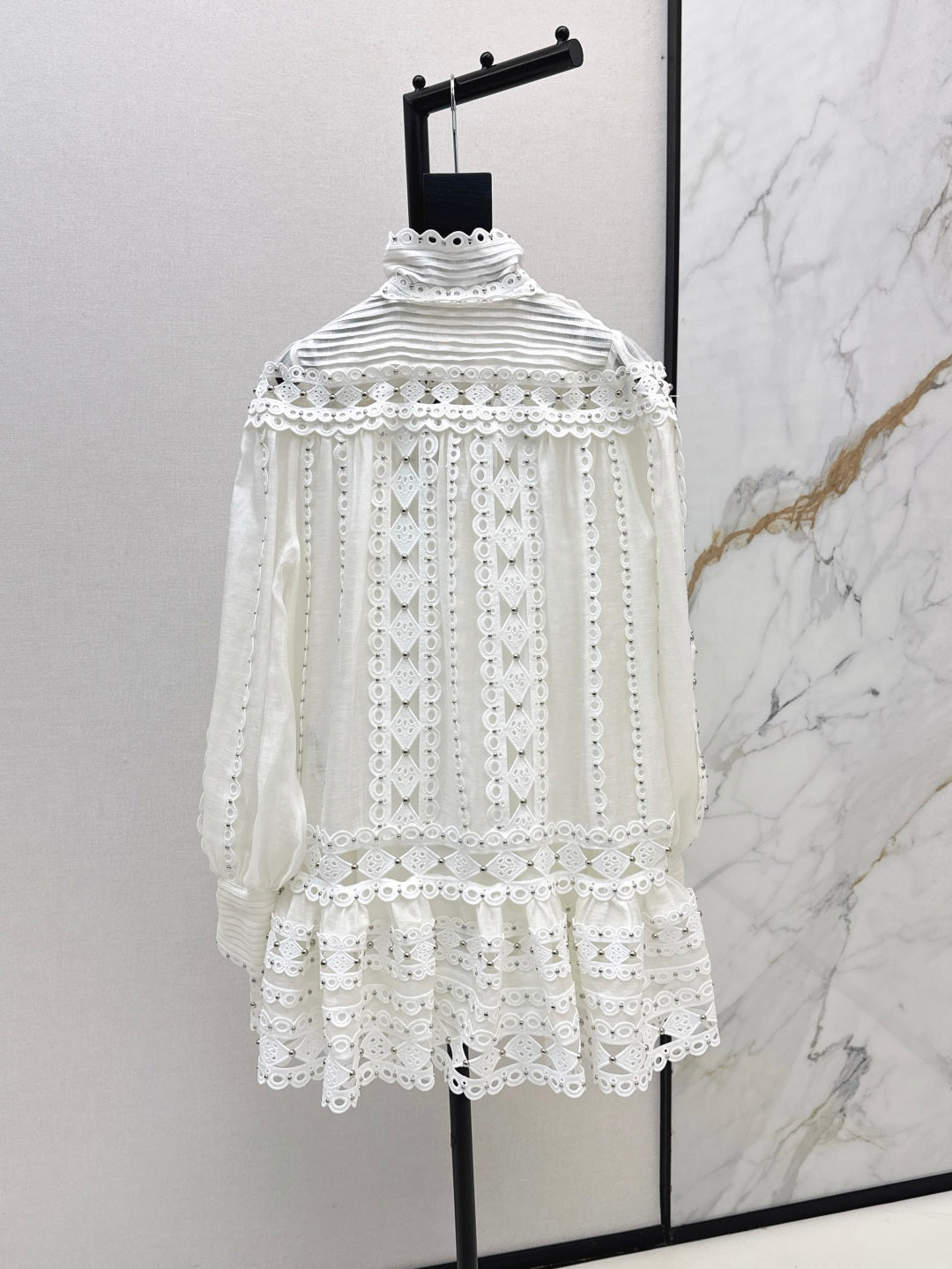 Zimm 25ss embroidered dress