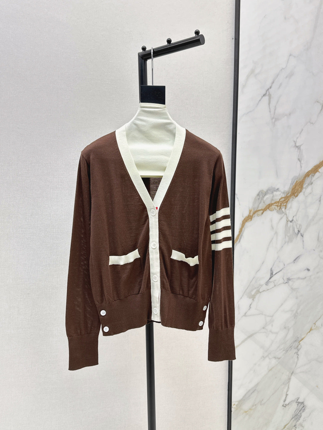 Thom 25fw knitted cardigan