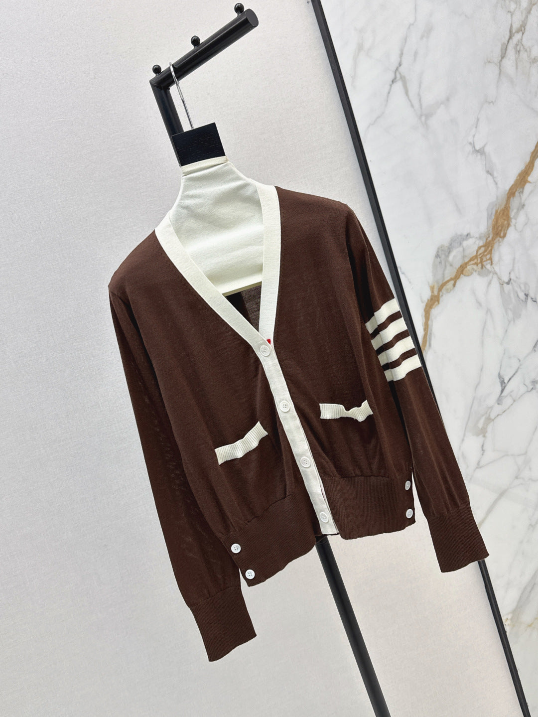 Thom 25fw knitted cardigan